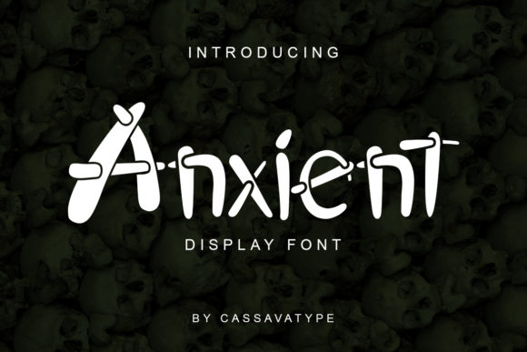 Anxient Font for Creative Branding and Casual Design