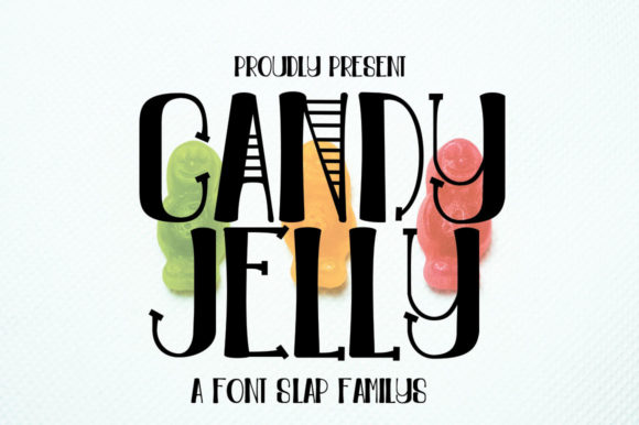 Candy Jelly Display Font for Web Design Projects