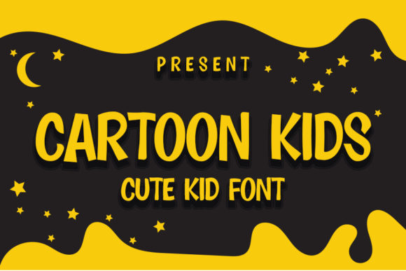 Cartoon Kids: A Font That Brings Joy to Your Brand