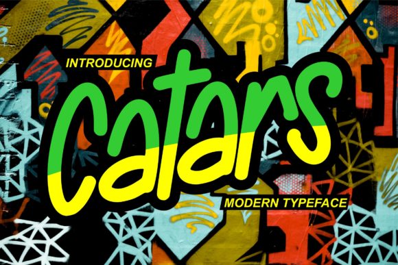 Catars Display Font for Modern Web Design