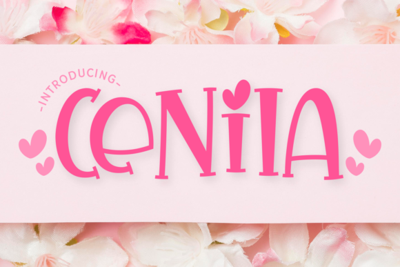 Cenila: A Versatile Display Font for Editorial Design