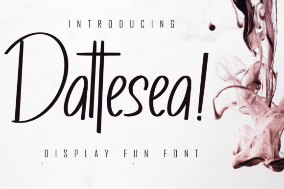 Dattesea: A Versatile Display Font for Creative Makers