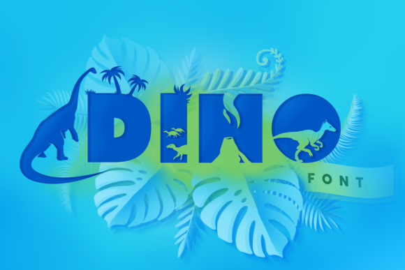 Dino Font for Playful Branding and Creative Projects