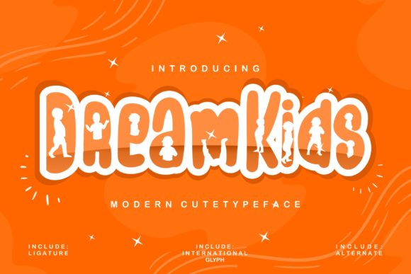 Dream Kids Font Review: A Sweet and Friendly Display Typeface for Creative Projects