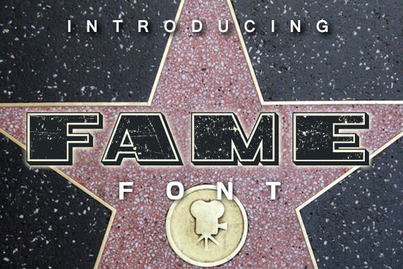 Fame Font: A Bold Display Typeface for Creative Projects