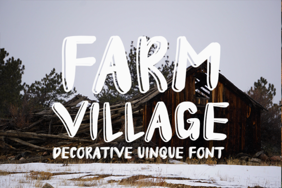Farm Village Font for a Polished Brand Look