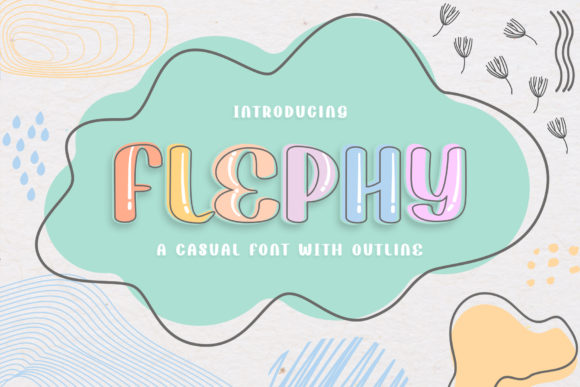 Flephy: A Quirky Display Font for Bold Branding