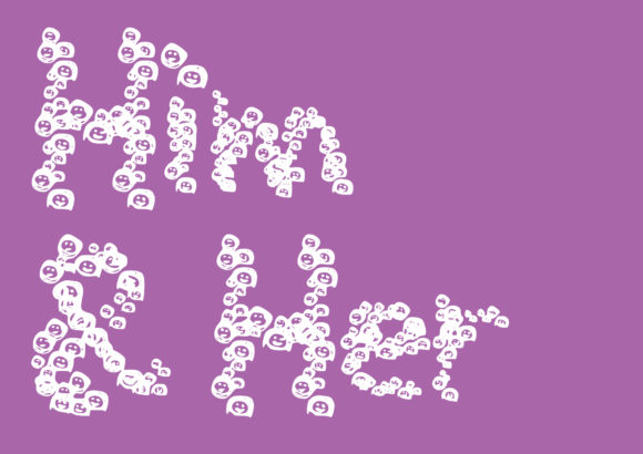 Him and Her Font for Playful Web Design