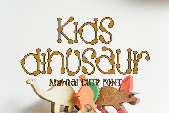KIDS DINOSAUR Font for Bold and Playful Web Design