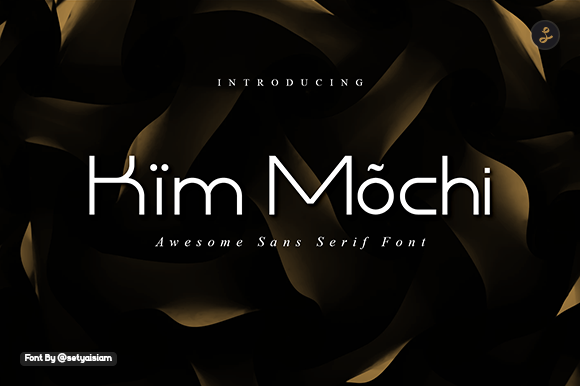 Kim Mochi Font: A Versatile Display Type for Design Projects