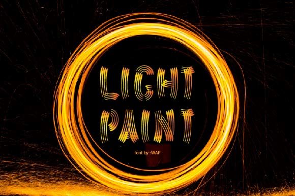 Light Paint: A Display Font That Breathes Life Into Your Creative Projects