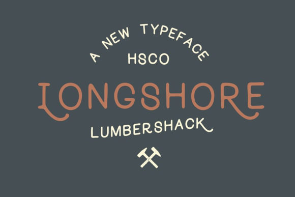 Longshore: A Sweet Display Font for Creative Branding