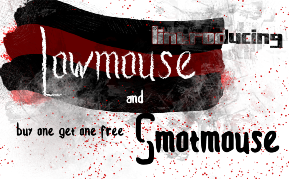 Lowmouse and Smotmouse: A Quirky Display Font for Creative Makers