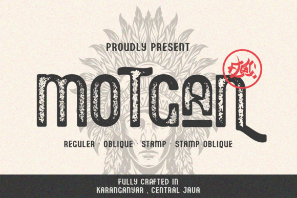 Motgan: A Bold Display Font for Impactful Campaigns