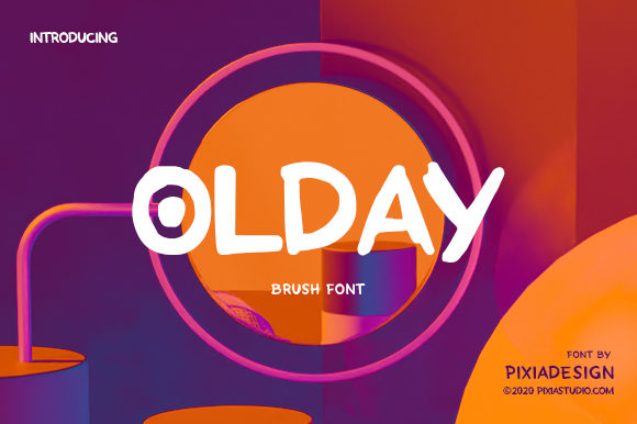 Olday: A Versatile Display Font for Editorial Design and Branding