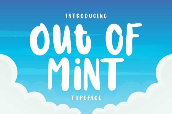 Out of Mint: A Joyful Display Font for Eye-Catching Campaigns