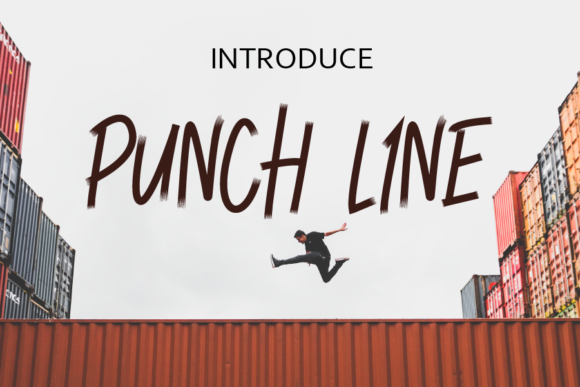 Punch Line Font: A Stylish Display Type for Creative Projects