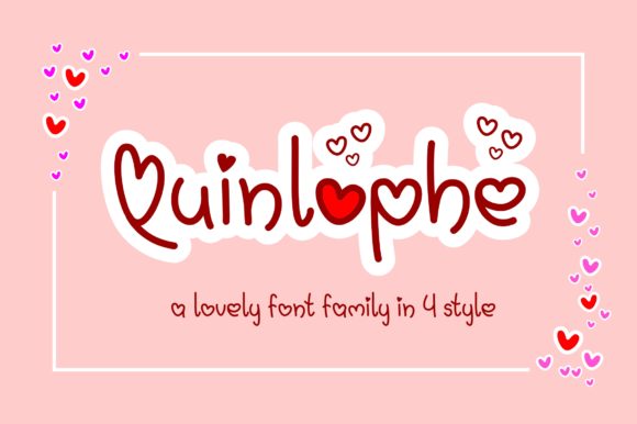 Quinlophe: A Sweet Display Font for Business Branding