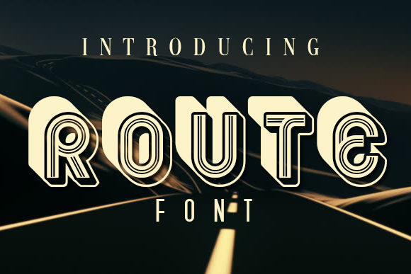 Route: A Bold Display Font for Professional Branding