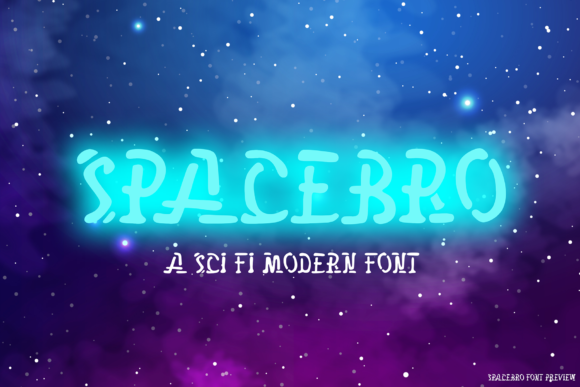SpaceBro: A Modern Display Font for Bold Brand Campaigns