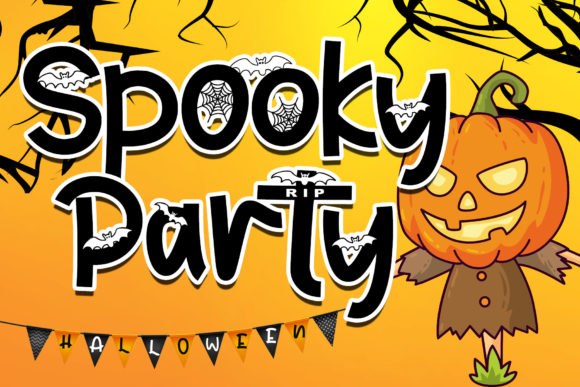 Spooky Party: A Display Font That Adds Character to Your Brand