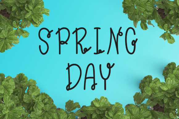 Spring Day: A Font That Elevates Branding with Cheer and Clarity