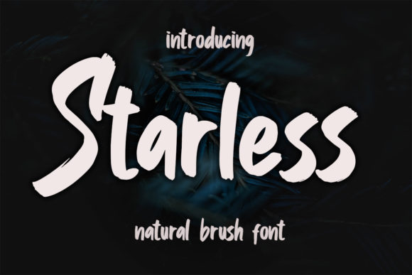 Starless Font for Bold Branding and Eye-Catching Campaigns