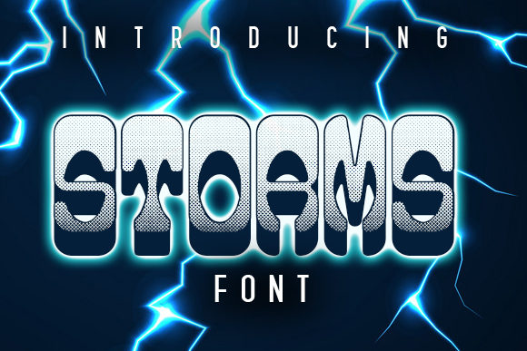 Storms Font: A Bold Display Font for Creative Projects