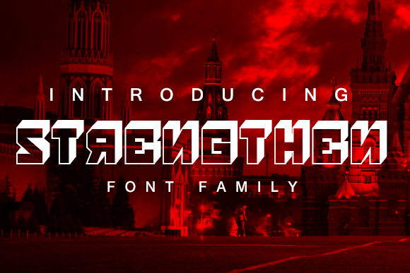 Strengthen Font for Bold Branding and Display Needs