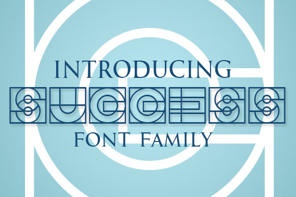 Success: A Playful Display Font for Bold Branding