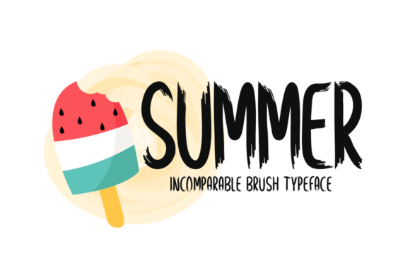 Summer Font for Eye-Catching Editorial Design