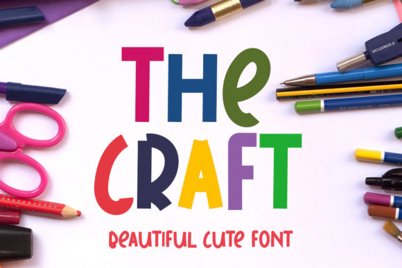 The Craft: A Magical Display Font for Branding Projects