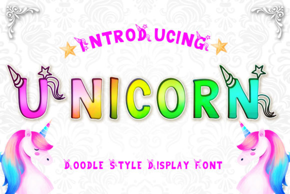 Unicorn Display Font for Bold Digital Creativity