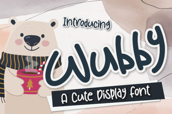 Wubby: A Quirky Display Font for Creative Branding